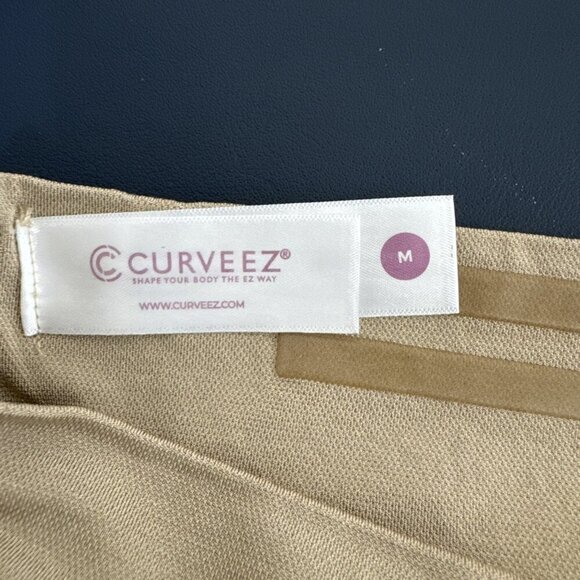Curveez Signature Control Women's M High Waist Brief Nude Beige NWT - Picture 10 of 13